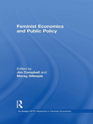 cover image of Feminist Economics and Public Policy
